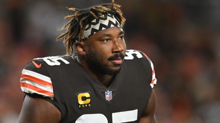 TODAY’S REPORT: Cleveland Browns defensive end Myles Garrett is determined and unstoppable.