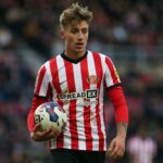 Sunderland's Jack Clarke during the Sky Bet Championship match between Sunderland and Blackburn Rovers at the Stadium Of Light, Sunderland on Monday 26th December 2022. (Credit: Michael Driver | MI News)