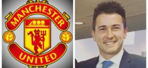 SO INCRIDIBLE: Sam Barnett, the negotiations manager for Manchester United, departs from his role at the club.