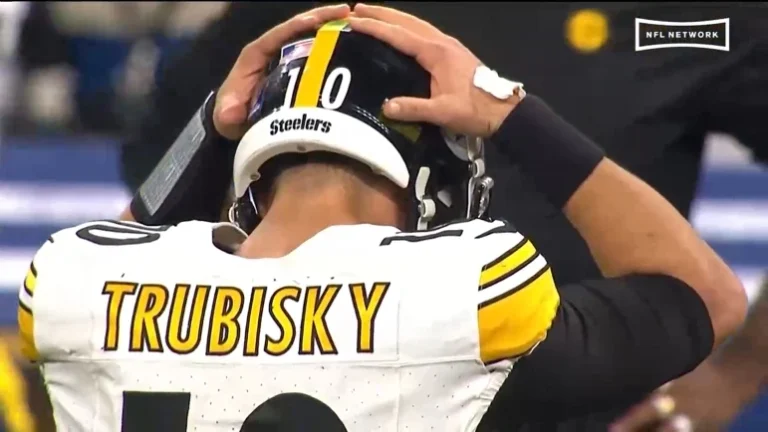The Pittsburgh Steelers bid farewell to quarterback Mitch Trubisky, sparking increased speculation about the potential acquisition of Justin Fields.