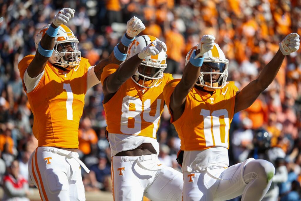 A former wide receiver for the Tennessee Vols achieved a milestone by becoming the fourth ex-Vol to find the end zone in a Super Bowl.