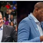 John Calipari and Hubert Davis